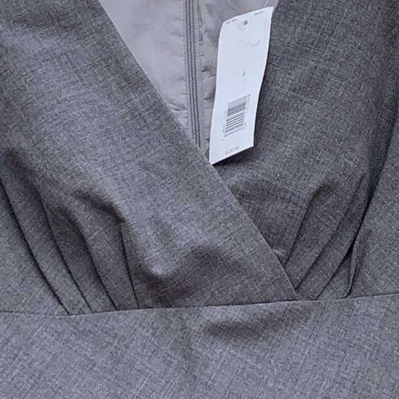 SALE! NEW Banana Republic Stretch Wool Blend Dress Sz 4 - Picture 3 of 8